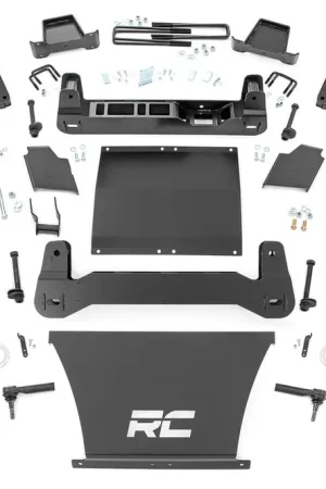 Affordable 6 Inch Suspension Lift Kit Strut Spacers 19-20 GMC Denali 1500 w/Adaptive Ride Control 4WD/2WD Rough Country