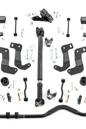 3.5 Inch Jeep Suspension Lift Kit Premium N3 Shocks Stage 2 Coils & Control Arm Drop 18-20 Wrangler JL Unlimited Rough Country Handmade