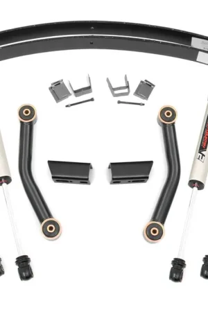 Buy Online Jeep Cherokee XJ 3 Inch Series II Suspension Lift Kit W/V2 Shocks Add-A-Leaf For 84-01 Jeep Cherokee XJ Rough Country