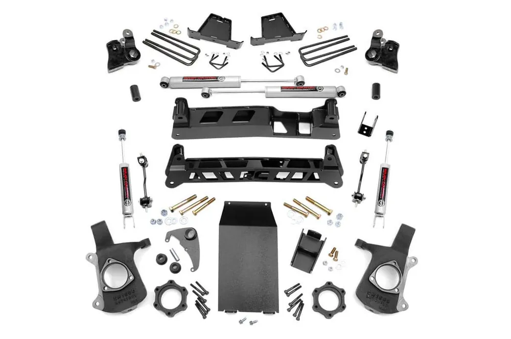 In Demand 6 Inch GM NTD Suspension Lift Kit 99-06 Silverado/Sierra 1500 4WD Rough Country