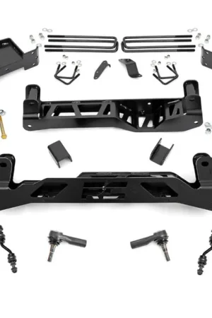7 Inch Suspension Lift Kit Lifted Struts 14-18 Silverado/Sierra 1500 2WD Aluminum/Stamped Steel Rough Country Low Price