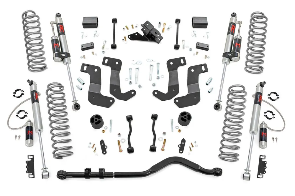 3.5 Inch Lift Kit | C/A Drop | Stage 1 | M1R | Jeep Wrangler Unlimited (18-23) Money Back Guarantee
