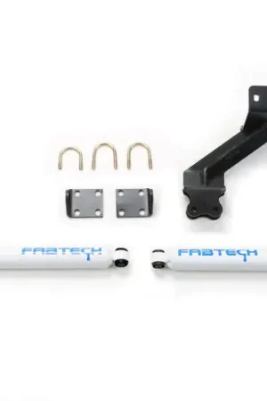 Luxury Fabtech 14-18 Ram 2500/3500 4WD Dual Steering Stabilizer System w/Perf. Shocks