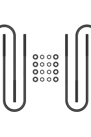 2000-2004 FORD SUPER DUTY FRONT SEMI ROUND U-BOLT KIT Discount