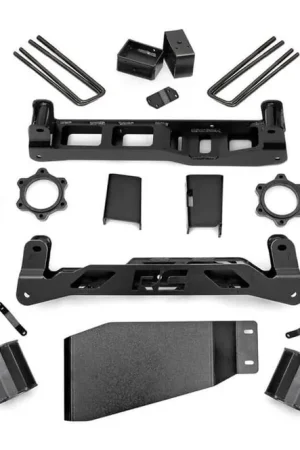5 Inch Suspension Lift Kit w/N3 Shocks 07-13 Silverado/Sierra 1500 4WD Rough Country Latest