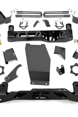 6.0 Inch GM Suspension Lift Kit w/N3 Struts and N3 Shocks 14-18 1500 PU 4WD Aluminum Rough Country Crafted