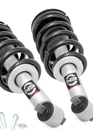 Handmade Loaded Strut Pair 2 Inch Level 14-20 Chevy Suburban 1500/Tahoe Rough Country