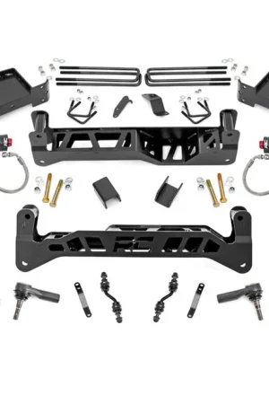 In Demand 7 Inch Suspension Lift Kit Vertex & V2 14-18 Silverado/Sierra 1500 2WD  Aluminum/Stamped Steel Rough Country