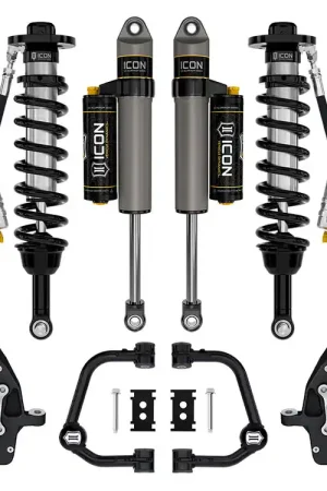 21-24 FORD F150 4WD 3.5-4.5" STAGE 4 SUSPENSION SYSTEM TUBULAR CDCV LEAF PACK Top Pick