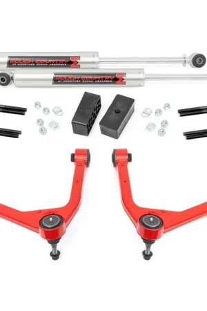 3.5 Inch Lift Kit | Mono Leaf Rear | M1 Struts/M1 | GMC Sierra 1500 2WD/4WD (2019-2024 & Classic) Best Choice