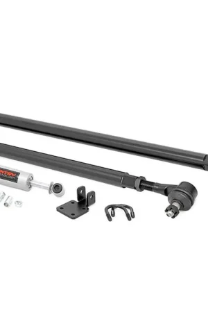 Jeep HD Steering Upgrade Kit w/Steering Stabilizer TJ, XJ, MJ, ZJ Rough Country Price Drop