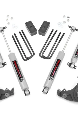 Fast Shipping 4 Inch Suspension Lift Kit 88-98 C1500/K1500 92-94 K5 Blazer 92-99 Yukon 95-99 Tahoe Rough Country