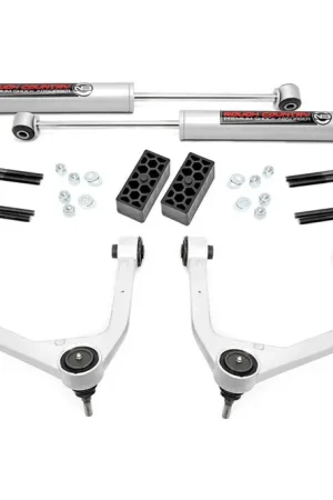 Affordable 3.5 Inch Lift Kit | N3 Struts | Rear Mono Leaf | Chevy Silverado 1500 (22-24)