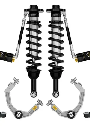 Express Delivery 21-24 FORD F150 4WD 3.5-4.5" STAGE 4 SUSPENSION SYSTEM BILLET CDCV