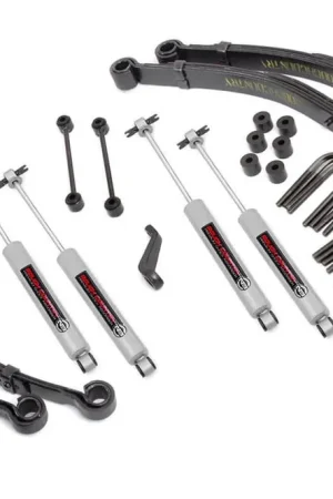 4 Inch Jeep Suspension Lift Kit 76-81 CJ 5 76-81 CJ 7 81-81 CJ 8 Scrambler Rough Country Buy Direct