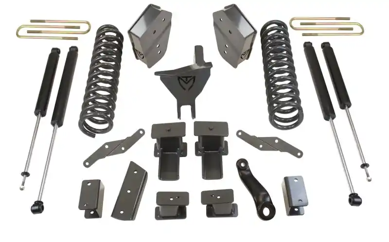 Latest MaxTrac 17-19 Ford F-250/350 4WD 6in/2in MaxPro Coil Lift Kit w/Radius Arm Brkts & MaxTrac Shocks