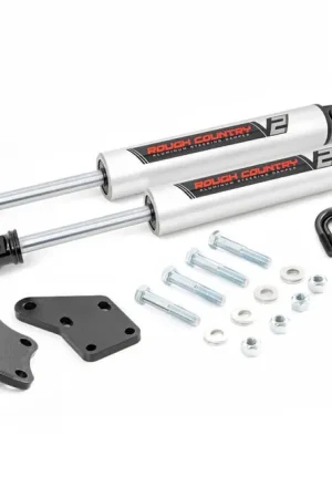 Exclusive Offer V2 Steering Stabilizer Dual 14-22 Ram 2500 4WD Rough Country