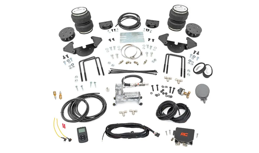 Weekend Sale Air Spring Kit w/compressor | 4-6 Inch Lift Kit | Wireless Controller | Chevy/GMC 1500