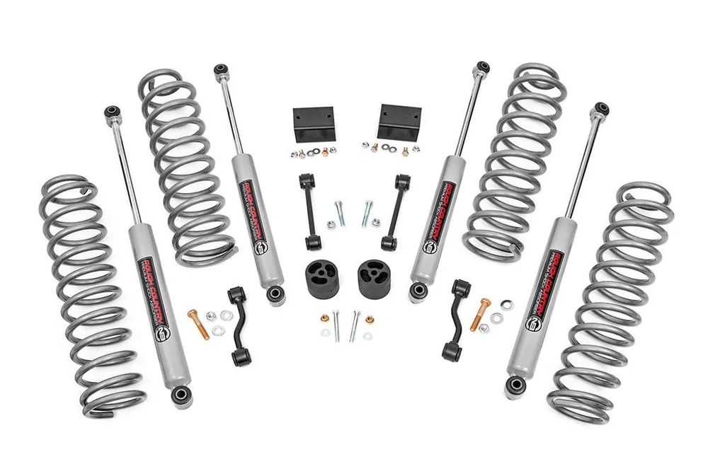2.5 Inch Jeep Suspension Lift Kit Springs 18-20 Wrangler JL-2 Door Rough Country Big Sale