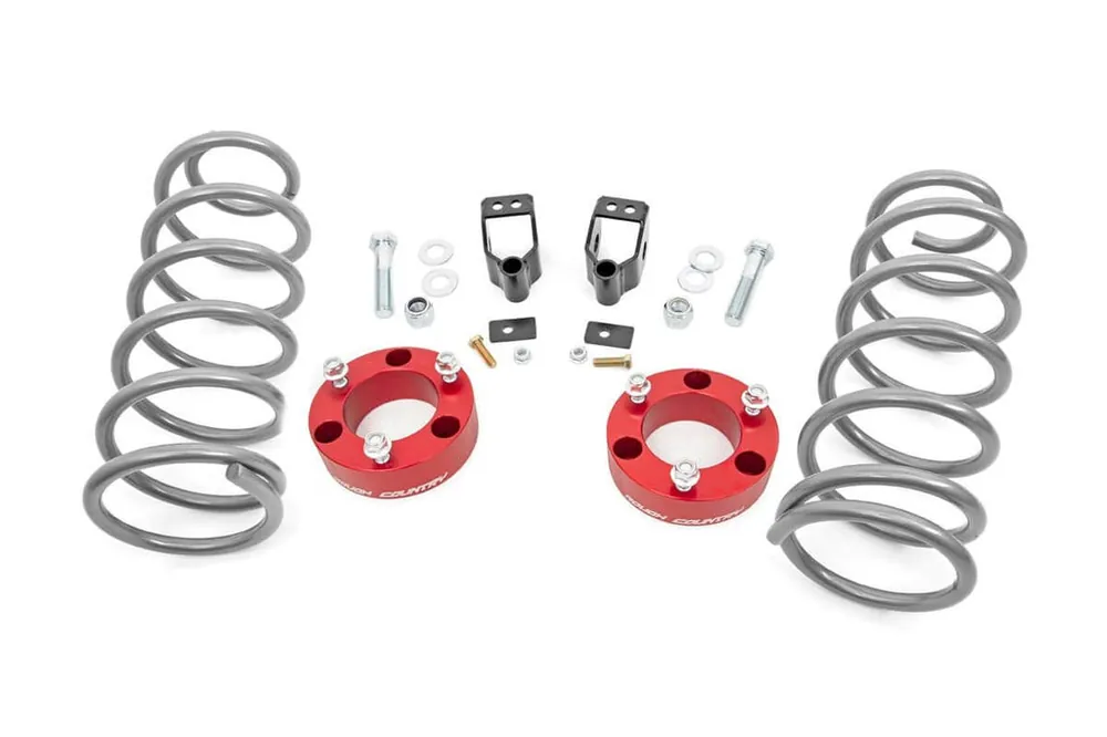3 Inch Toyota Series II Suspension Lift Kit 03-09 4Runner 4WD w/X-REAS Red Rough Country Grab Now