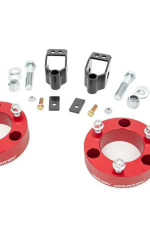 Final Sale 3 Inch Toyota Suspension Lift Kit 03-09 4Runner 4WD w/X-REAS Red Rough Country
