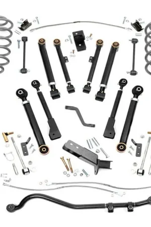 New Release 4 Inch Lift Kit X-Series V2 97-06 Jeep Wrangler TJ 4WD Rough Country