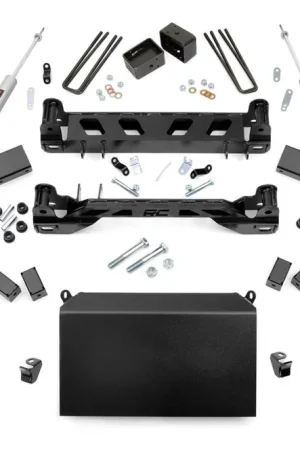 4.0 Inch Toyota Suspension Lift Kit w/ N3 Struts and N3 Shocks For 16-20 Tundra 4WD Rough Country Low Price