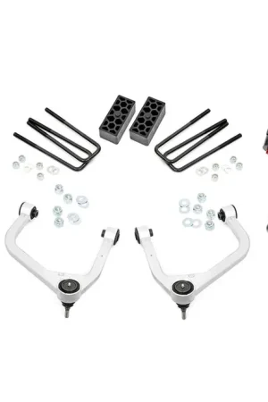 Original 3.5 Inch Vertex Suspension Lift Kit w/ Forged Upper Control Arms For 19-21 Chevy 1500 PU 4WD/2WD Rough Country