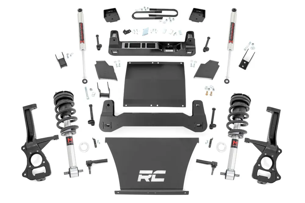 6 Inch Lift Kit | Mono Leaf Rear | M1 Struts/M1 | Chevy Silverado 1500 (25-26) New Release