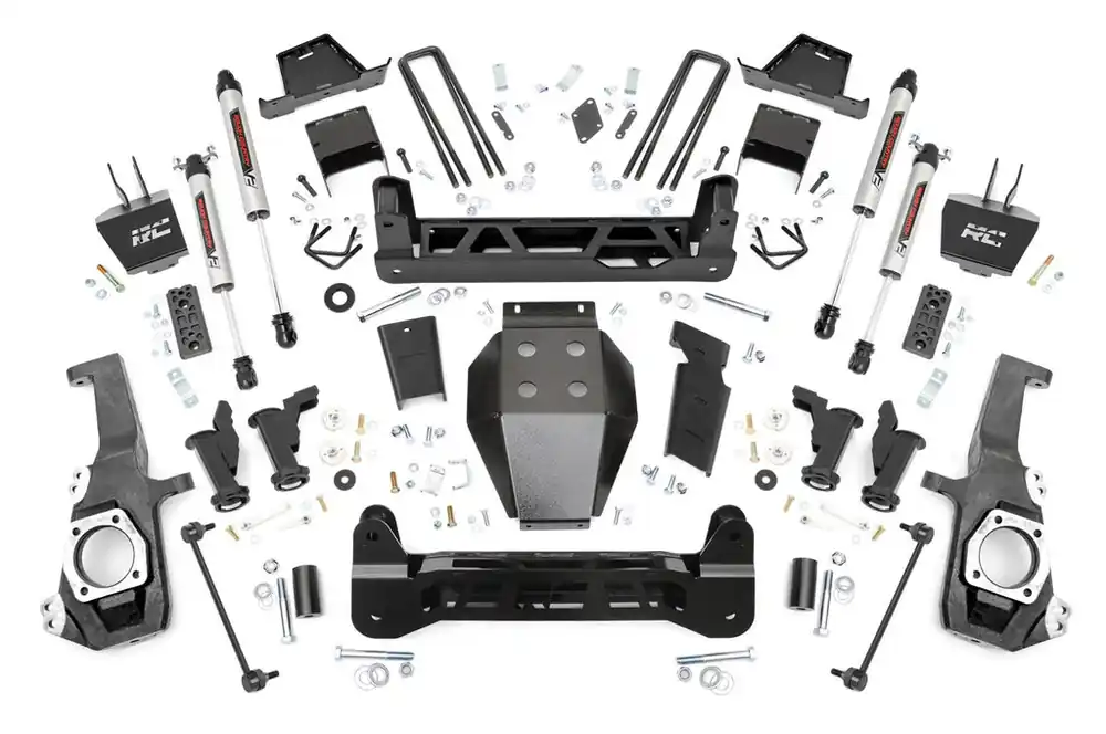 7 Inch Lift Kit | Torsion Drop | V2 | w/ Overloads | Chevy/GMC 2500HD/3500HD (20-26) Latest