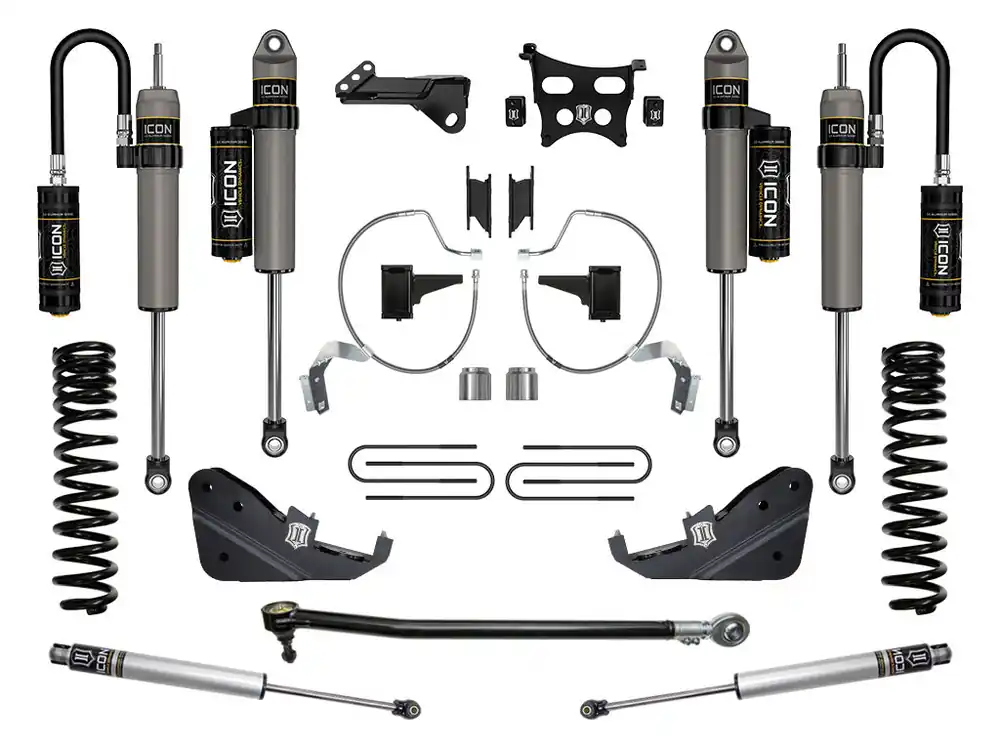 23 FORD F250/F350 4.5" STAGE 4 SUSPENSION SYSTEM DIESEL Discount