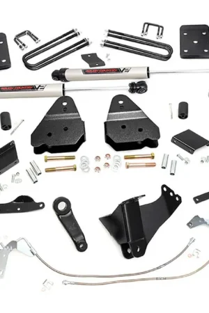 6 Inch Suspension Lift Kit w/V2 Shocks Diesel Overload Springs 15-16 F-250 Super Duty Rough Country Special Discount