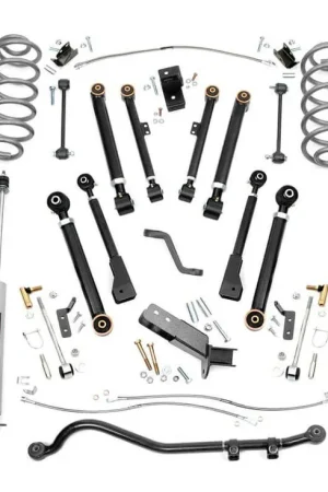 4 Inch Jeep X-Series Suspension Lift Kit 97-06 Wrangler TJ Rough Country Direct From Manufacturer