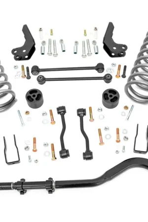 3.5 Inch Jeep Suspension Lift Kit Coil Springs No Shocks 20-Up Gladiator Rough Country Sale