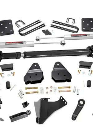 Bulk Order 6 Inch Ford 4-Link Suspension Lift Kit w/Front Drive Shaft 17-19 F-250 4WD Diesel w/o Overloads Rough Country