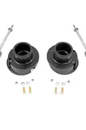 2.5 Inch Leveling Kit RR Leaf Spring N3 Shocks Ram 2500/3500 4WD Rough Country Top Pick