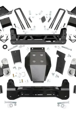 Weekend Sale 7.0 Inch GM NTD Suspension Lift Kit V2 (2020 2500HD) Rough Country