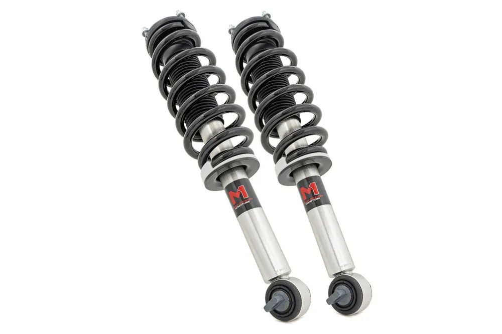 M1 Loaded Strut Pair 2 Inch Front Ford Bronco 21-Up Rough Country Super Sale
