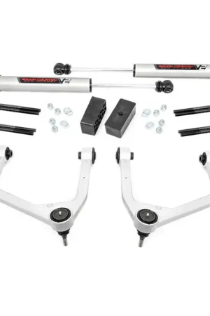 3.5 Inch Lift Kit | Mono Leaf Rear | Vertex/V2 | GMC Sierra 1500 2WD/4WD (2019-2024 & Classic) High Quality