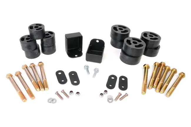 1.25 Inch Jeep Body Lift Kit 87-95 Wrangler YJ Manual Transmission Rough Country Bargain