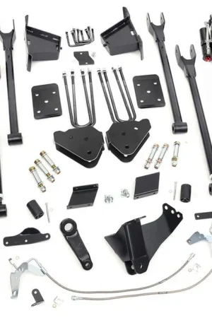 Last Chance 6 Inch Ford 4-Link Suspension Lift Kit Vertex 15-16 F-250 4WD No Overloads Rough Country
