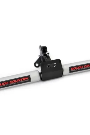 Jeep Dual Steering Stabilizer 99-04 Grand Cherokee WJ Rough Country Fast Shipping