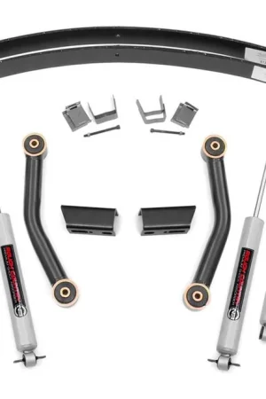 3 Inch Jeep Series II Suspension Lift Kit N3 Shocks 84-01 Cherokee XJ Rough Country New Arrival