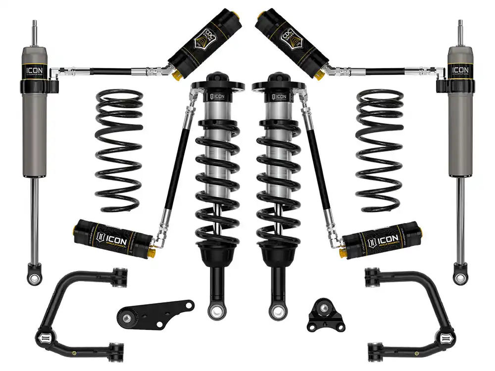 Express Delivery 24 TACOMA 1.25-3" STAGE 5 SUSPENSION SYSTEM TUBULAR WITH TRIPLE RATE SPRING