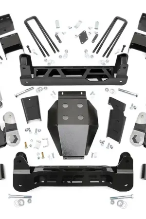 Top Rated 5.0 Inch GM NTD Suspension Lift Kit (2020 2500HD) Rough Country