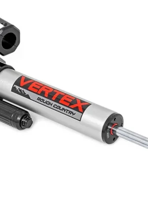 Top Rated Vertex Steering Stabilizer Pass-Through 07-18 Jeep Wrangler JK Rough Country