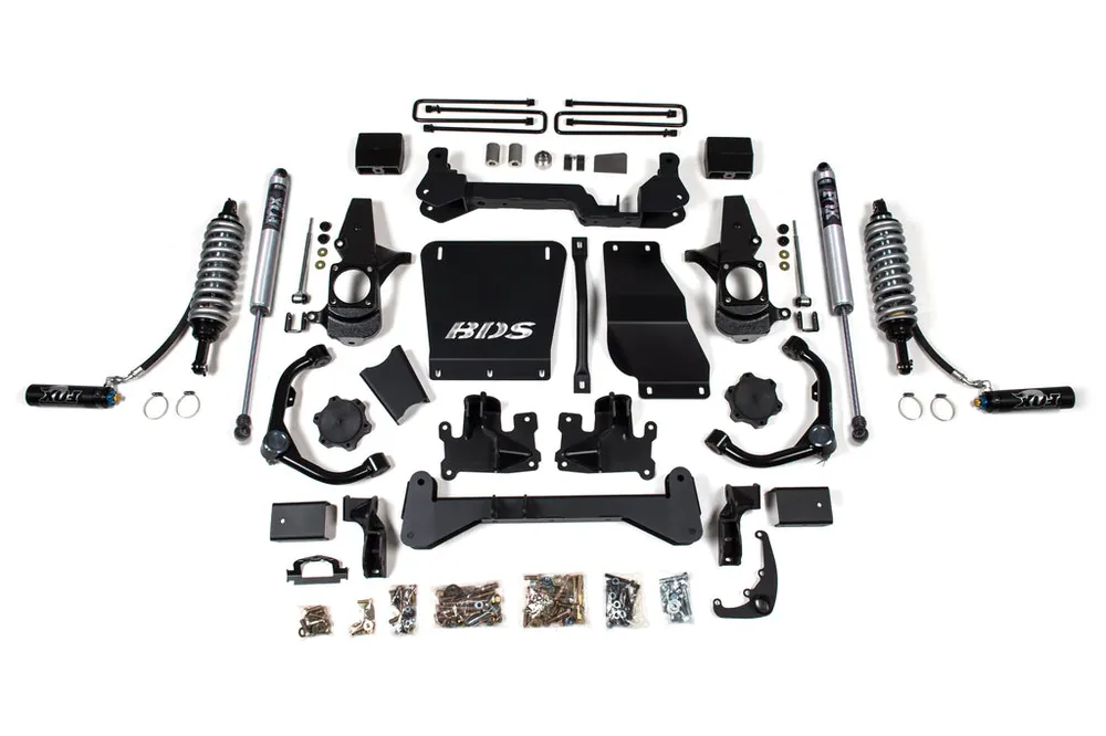 Hassle-Free Returns 6.5 Inch Lift Kit | FOX 2.5 Coil-Over Conversion | Chevy Silverado or GMC Sierra 2500HD/3500HD (01-10) | Diesel