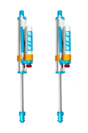 Free Shipping King Shocks 2005+ Ford F-250/F-350 4WD Rear 2.5 Dia Piggy Hose Reservoir Shock w/Adjuster (Pair)