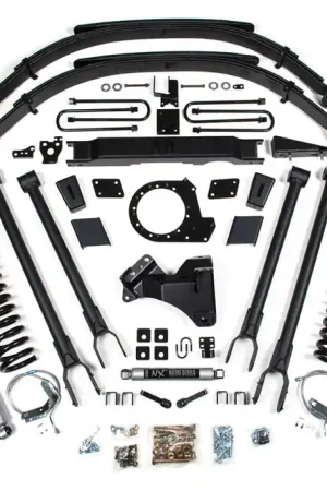 9 Inch Lift Kit w/ 4-Link | Ford F250/F350 Super Duty (20-22) 4WD | Gas Bargain