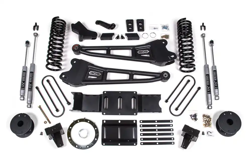 6 Inch Lift Kit w/ Radius Arm | Ram 3500 w/ Rear Air Ride (19-24) 4WD | Diesel Best Choice